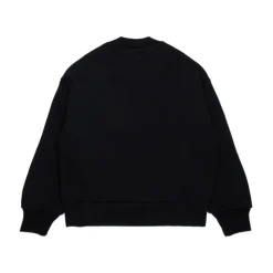 Zwarte Sweatshirt met Applicatie