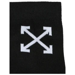 Zwarte Terry Sokken met Iconische Pijlen