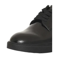 Zwarte veterschoenen voor meisjes