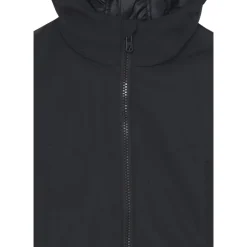 Zwarte Winterjas met Capuchon