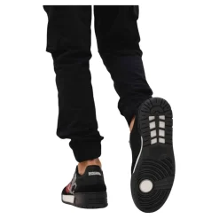 Zwart/Wit Leren Kinderschoenen